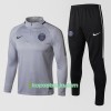 Paris Saint Germain Tränings Sweatshirtställ 2017-18 Grå